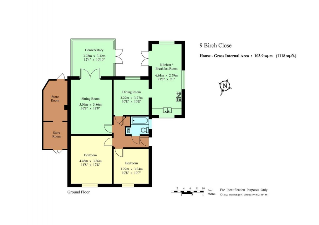Floorplan for Birch Close, Hildenborough, Tonbridge