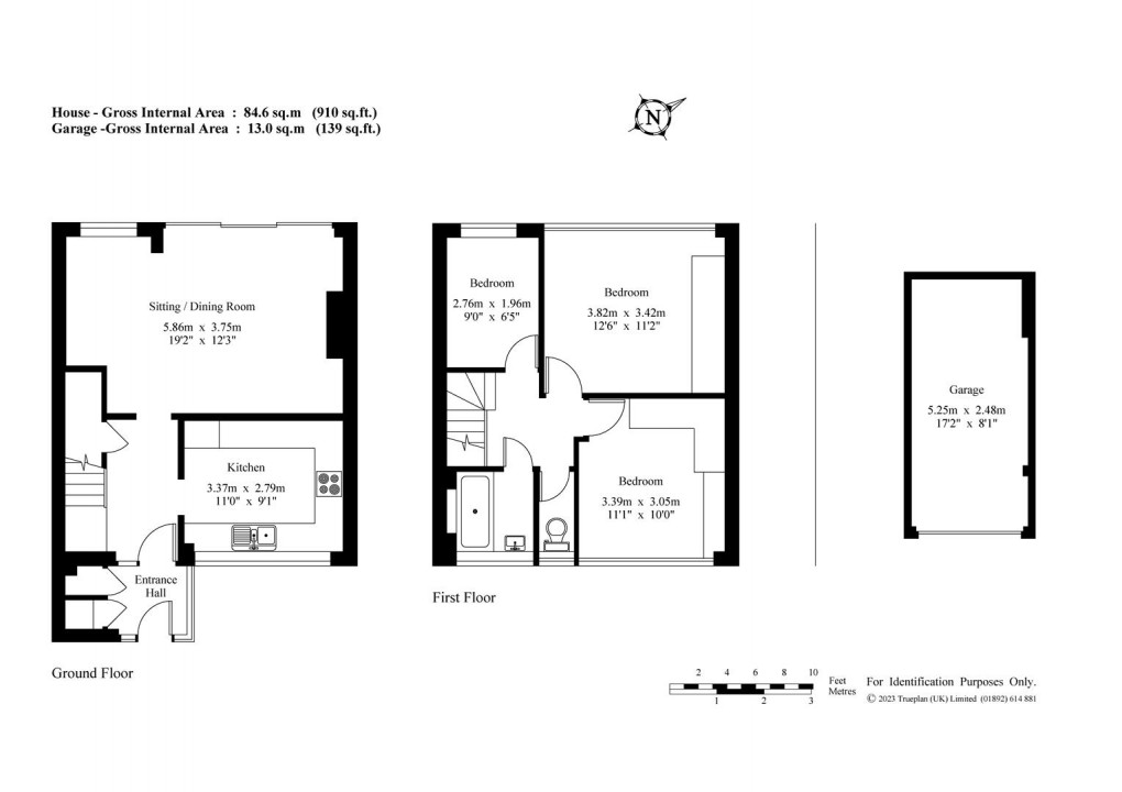 Floorplan for St. Marys Grove, Biggin Hill, Westerham