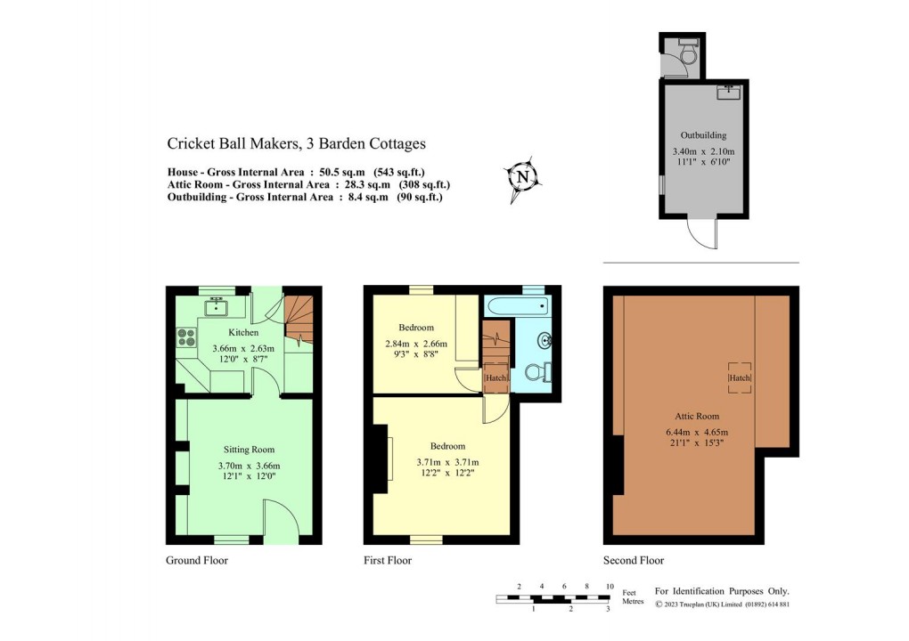 Floorplan for The Green, Leigh