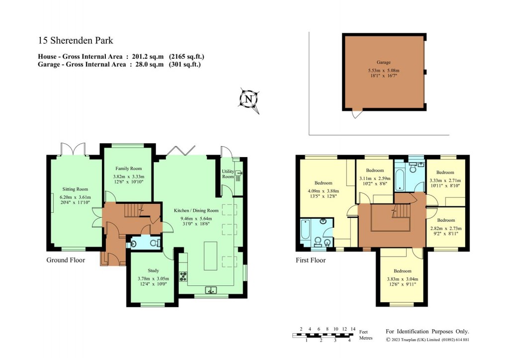 Floorplan for Sherenden Park, Golden Green - Chain Free