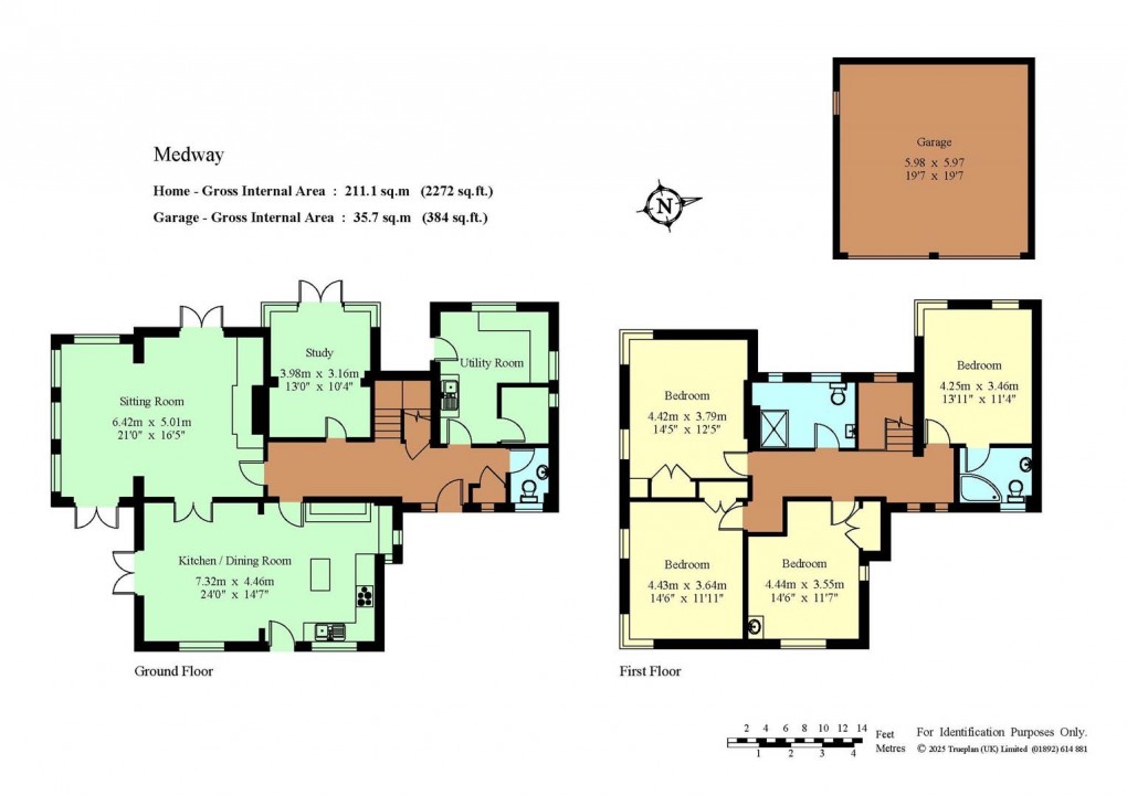 Floorplan for Chafford Lane, Fordcombe
