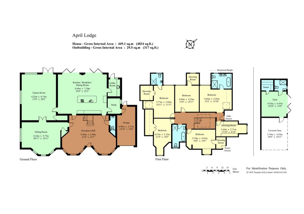 Floorplan for Coldharbour Lane, Hildenborough