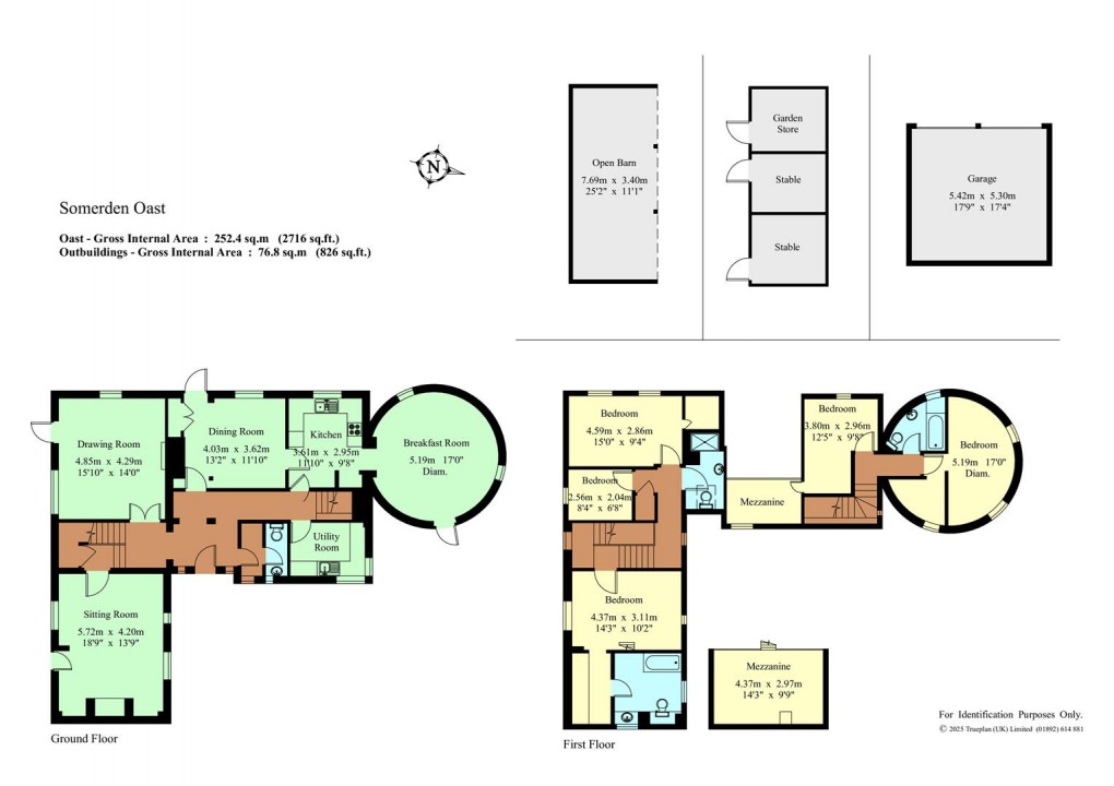 Floorplan for Tonbridge Road, Bough Beech, Edenbridge
