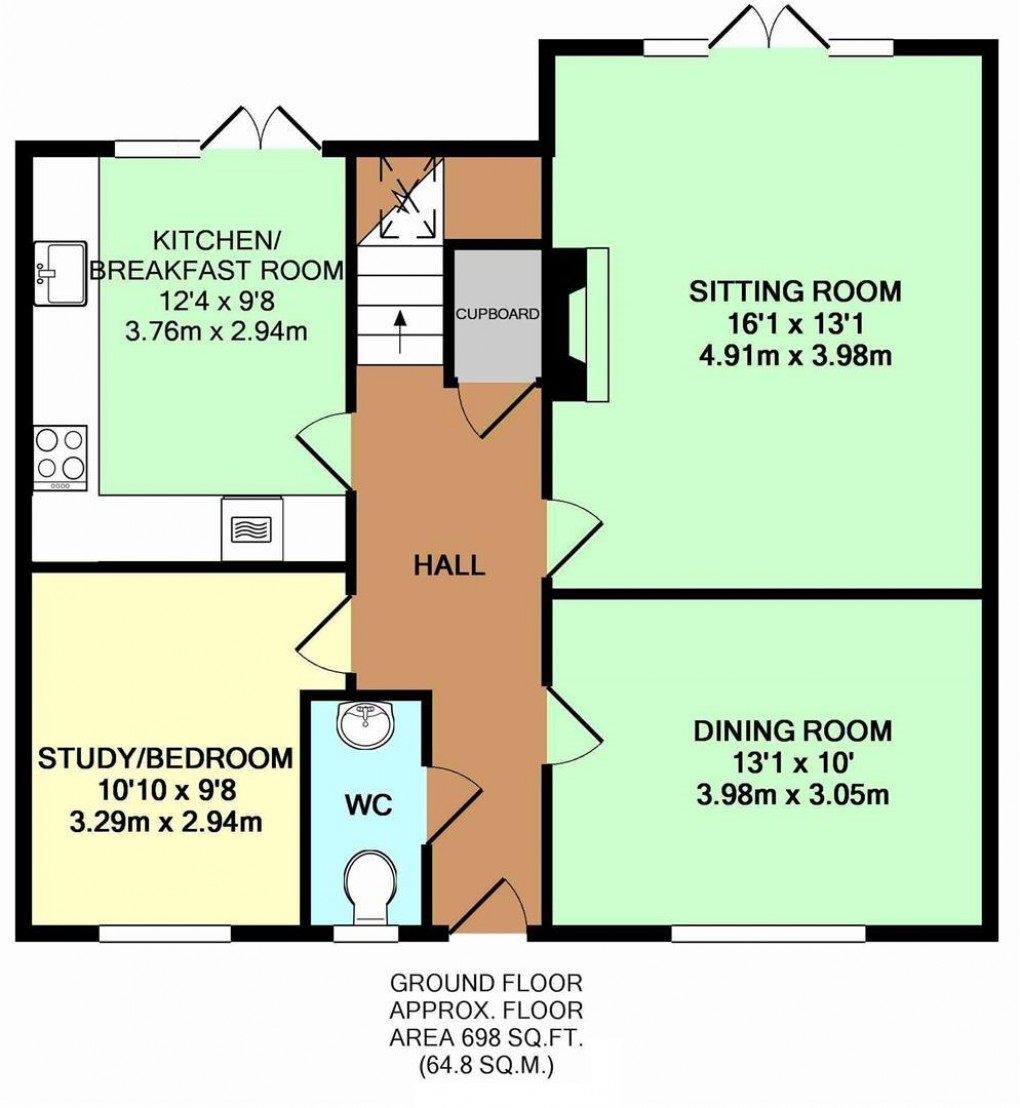 Floorplan for Hildenbrook Farm, Hildenborough