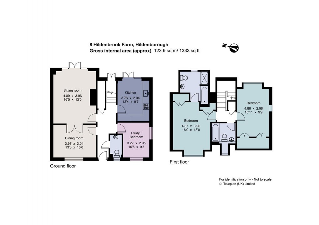 Floorplan for Hildenbrook Farm, Hildenborough - Chain Free