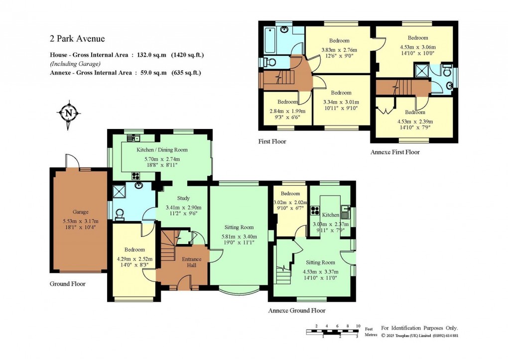Floorplan for Park Avenue, Hildenborough