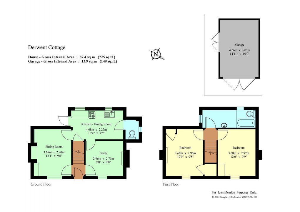 Floorplan for Long Mill Lane, Dunks Green