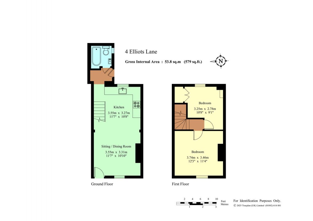 Floorplan for Elliotts Lane, Brasted