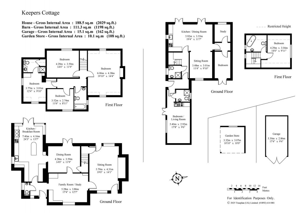 Floorplan for Somerden Green, Chiddingstone