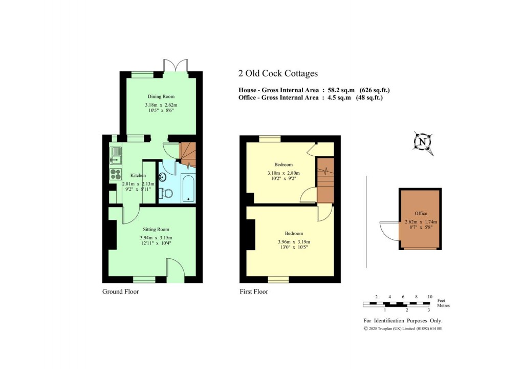 Floorplan for London Road, Hildenborough - Chain Free