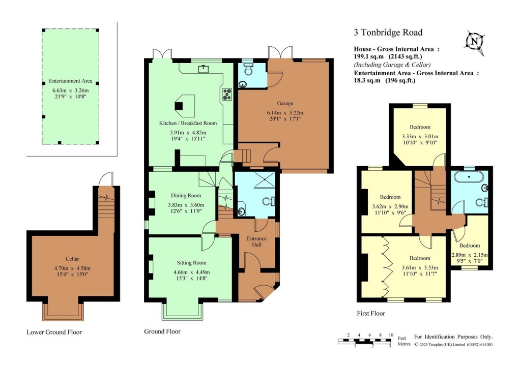 Floorplan for Tonbridge Road, Hildenborough