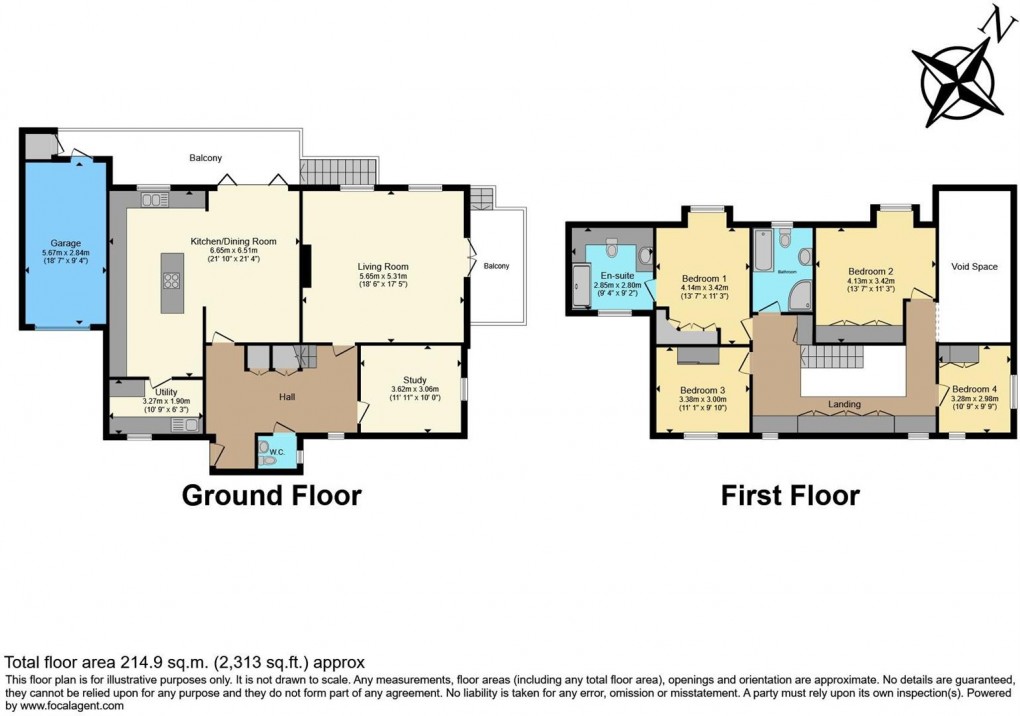 Floorplan for Nizels Lane, Hildenborough