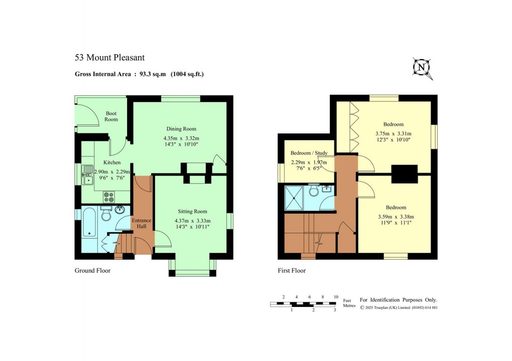 Floorplan for Mount Pleasant, Hildenborough