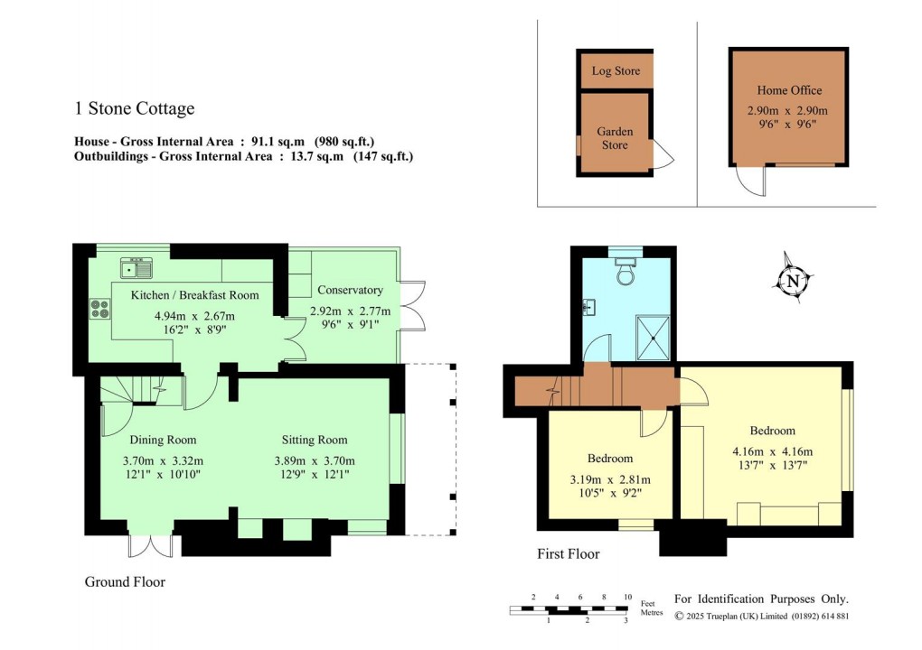 Floorplan for Poundsbridge Lane, Penshurst, Tonbridge