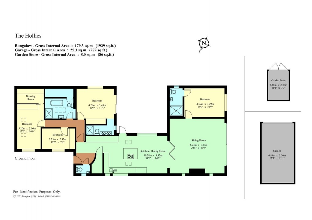 Floorplan for How Green Lane, Hever