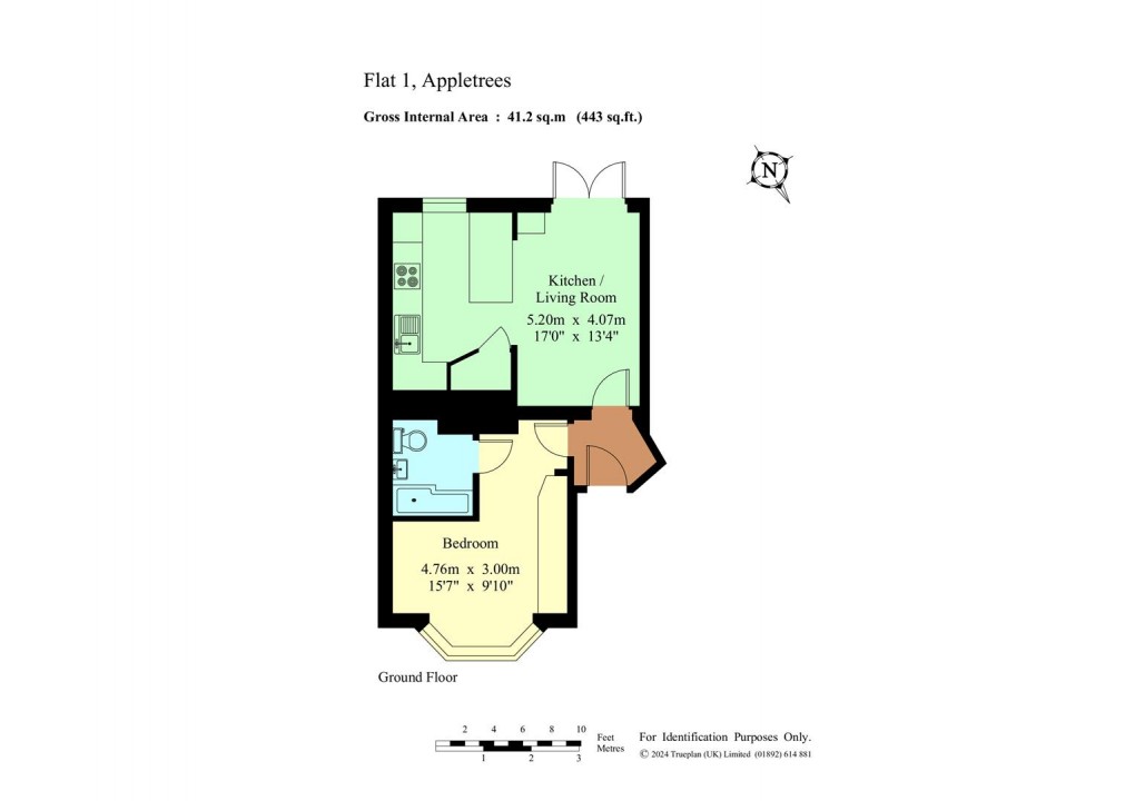 Floorplan for London Road, Tonbridge