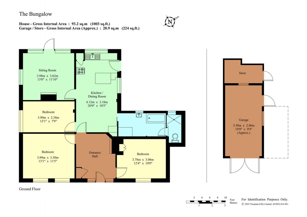 Floorplan for Lower Green, Leigh