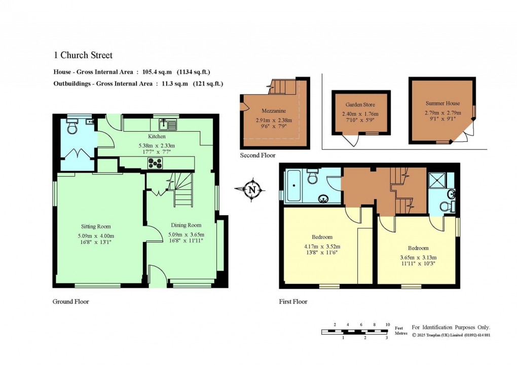 Floorplan for Church Street, Hadlow