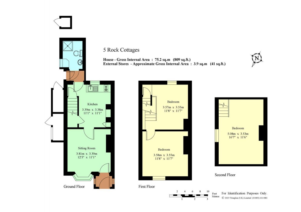 Floorplan for Hoath Corner, Chiddingstone Hoath