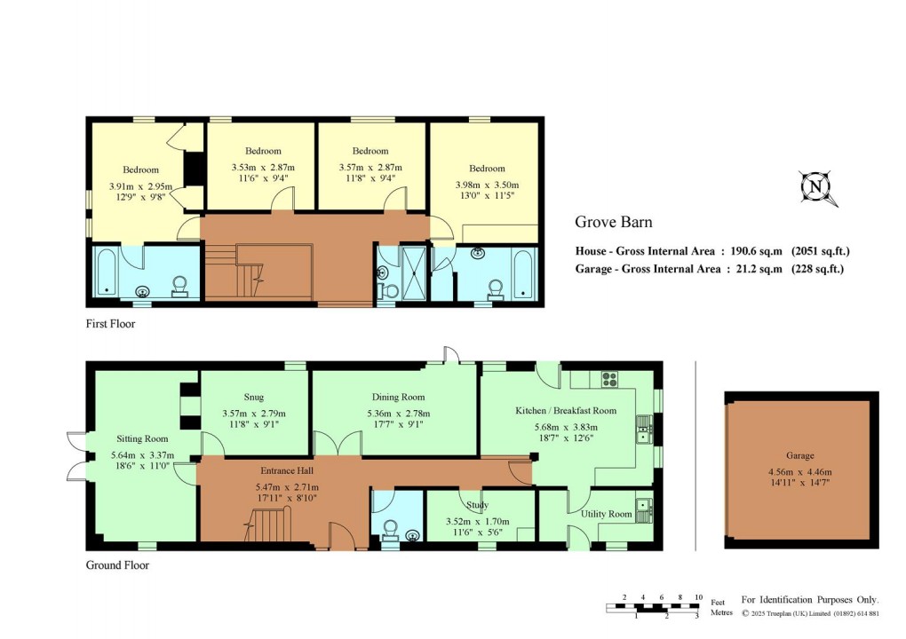 Floorplan for Nizels Lane, Hildenborough