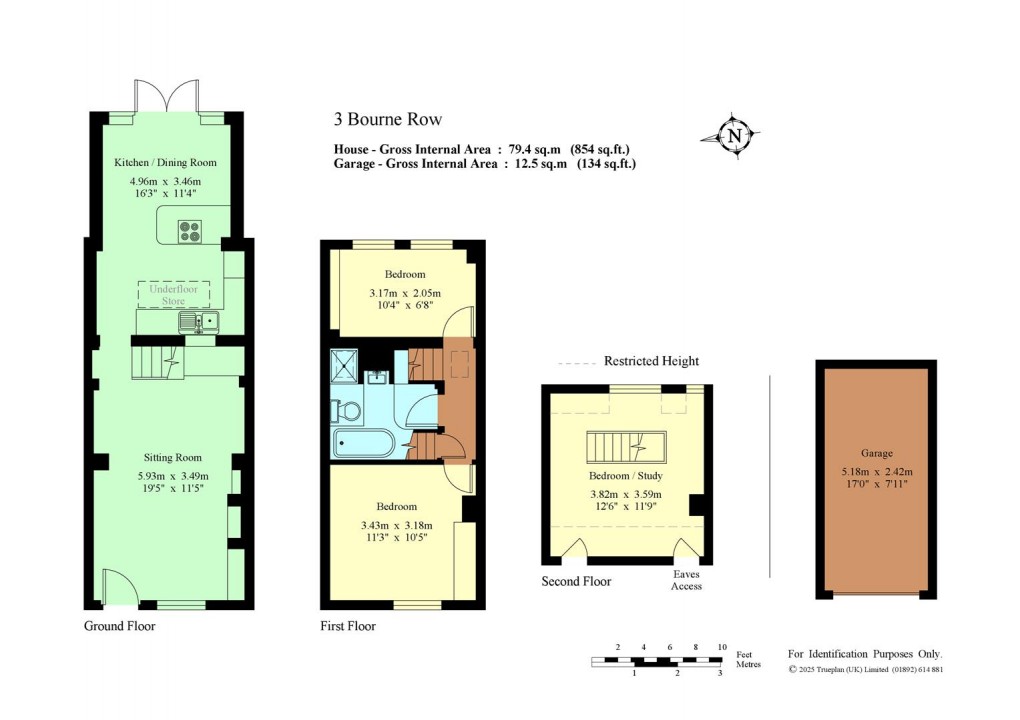 Floorplan for Wellers Town Road, Chiddingstone, Edenbridge
