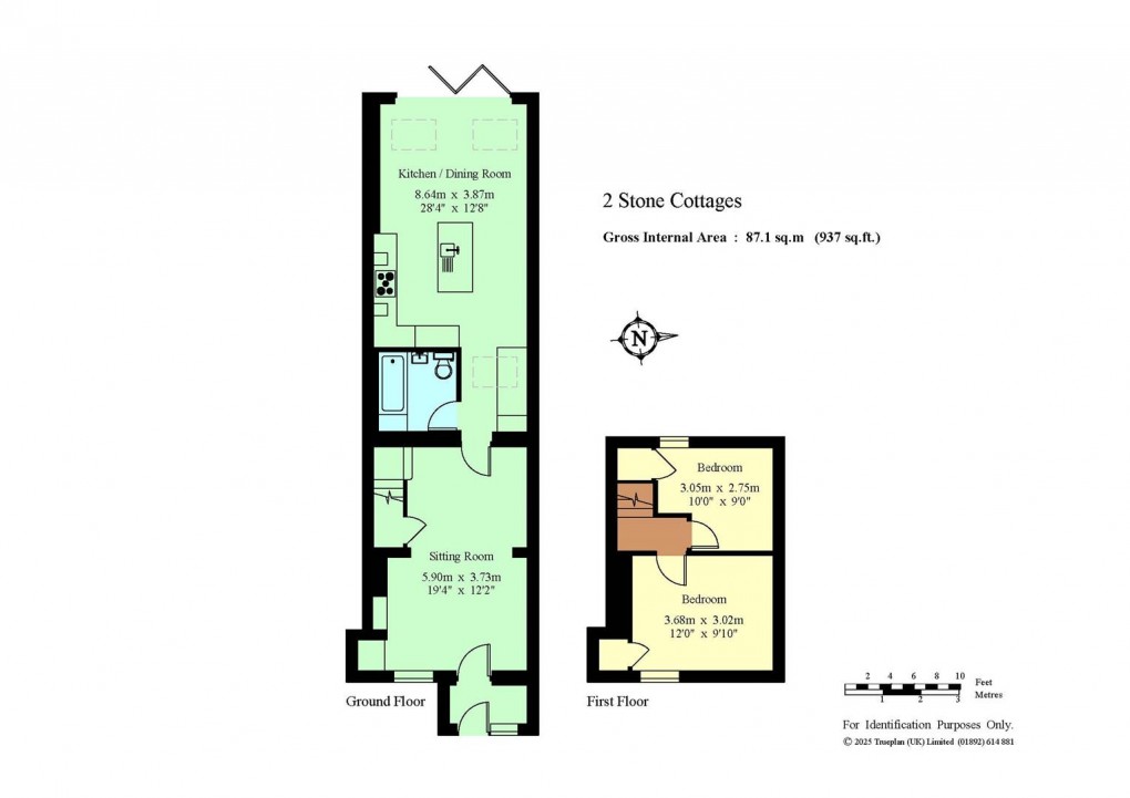 Floorplan for Riding Lane, Hildenborough
