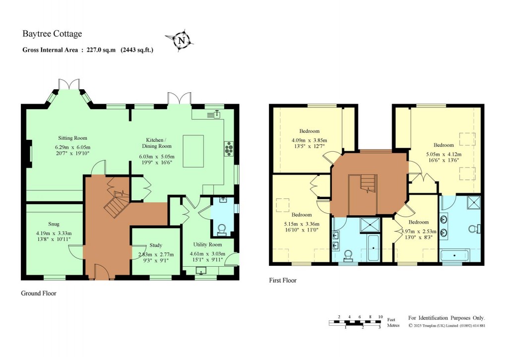 Floorplan for Greenview Avenue, Leigh, Tonbridge