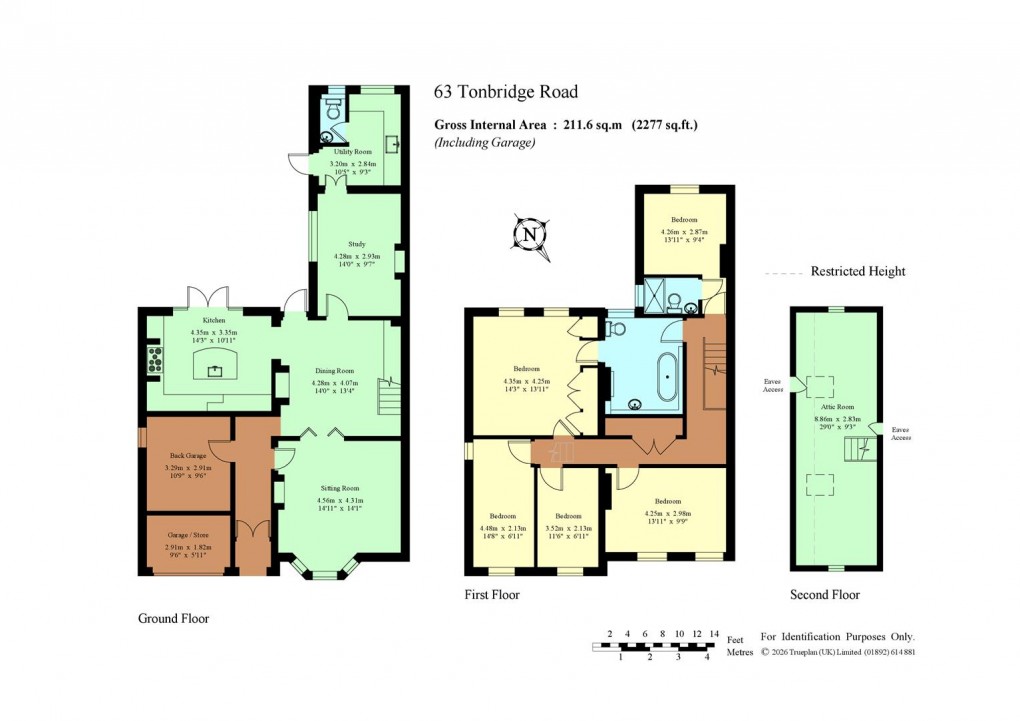 Floorplan for Tonbridge Road, Hildenborough