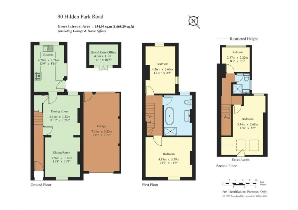 Floorplan for Hilden Park Road, Hildenborough, Tonbridge