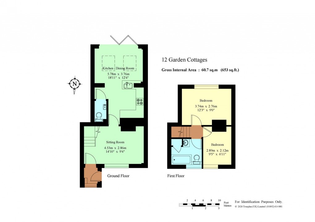Floorplan for Powder Mill Lane, Leigh, Tonbridge