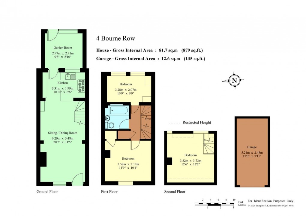 Floorplan for Wellers Town Road, Chiddingstone - Chain Free