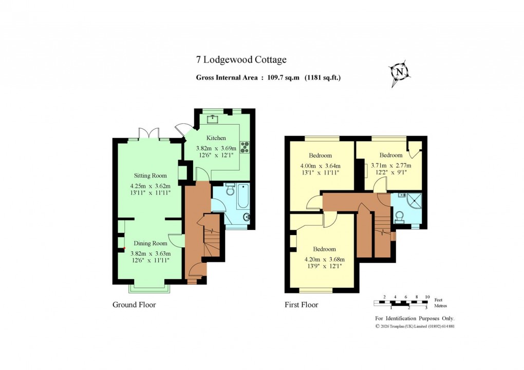 Floorplan for Hever Road, Hever