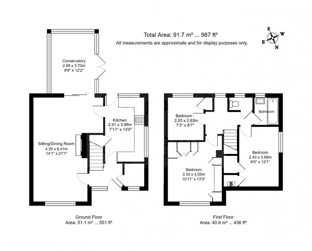 Floorplan for Elm Grove, Hildenborough - Chain Free