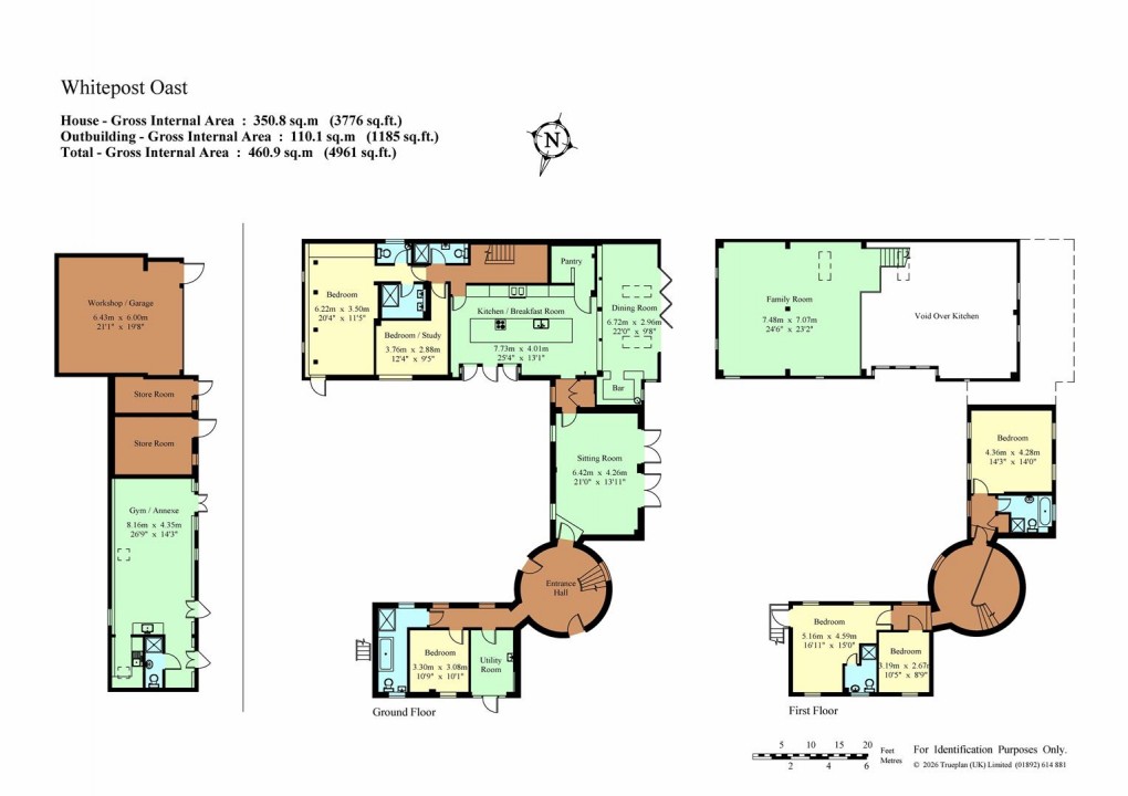 Floorplan for Chiddingstone Causeway, Tonbridge