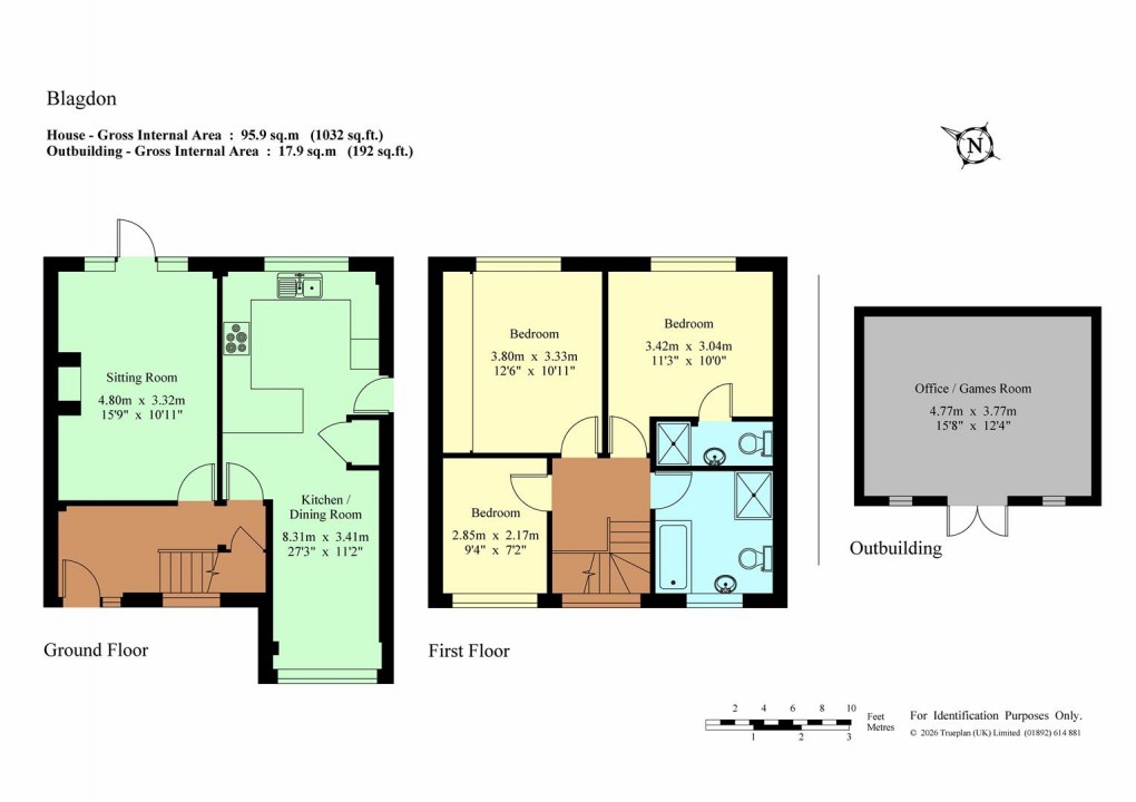 Floorplan for Scabharbour Road, Weald, Sevenoaks