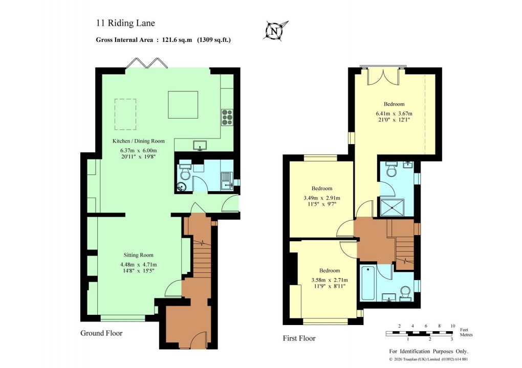 Floorplan for Riding Lane, Hildenborough