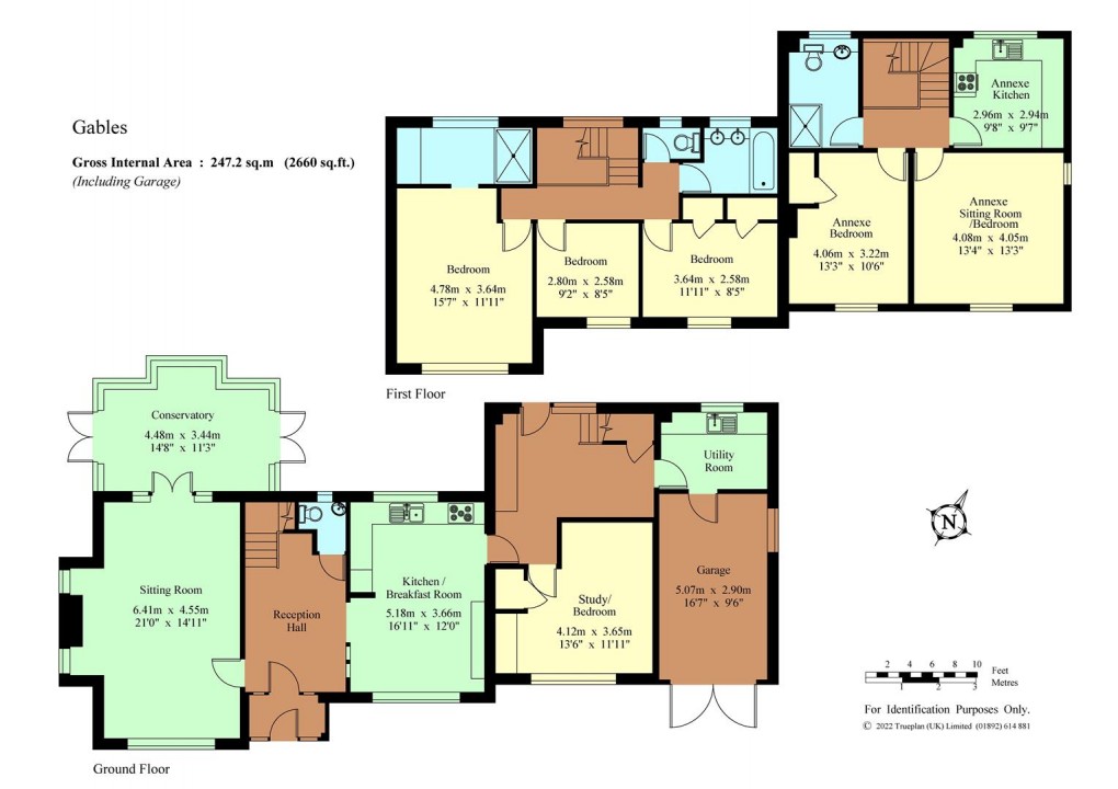 Floorplan for Knowsley Way, Hildenborough