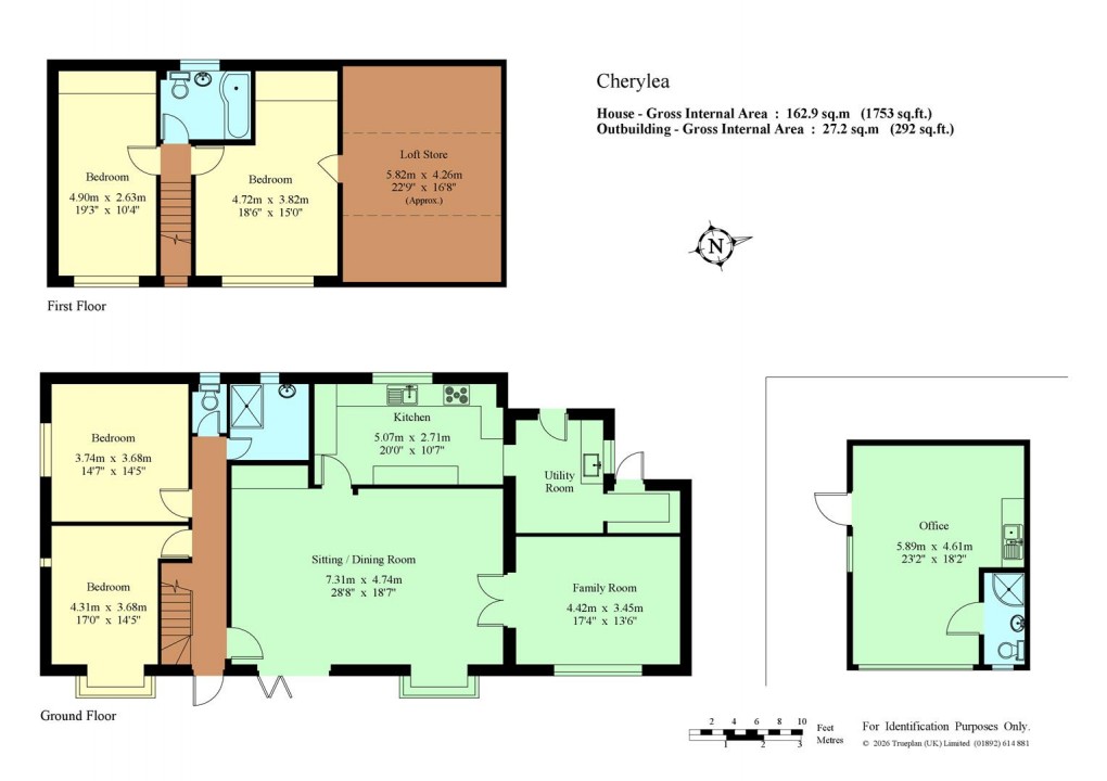 Floorplan for Powder Mills, Leigh