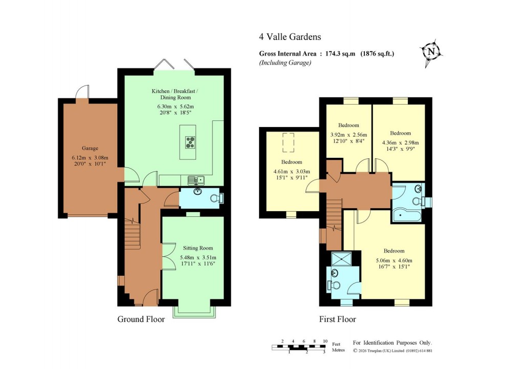 Floorplan for Valle Gardens, Leigh