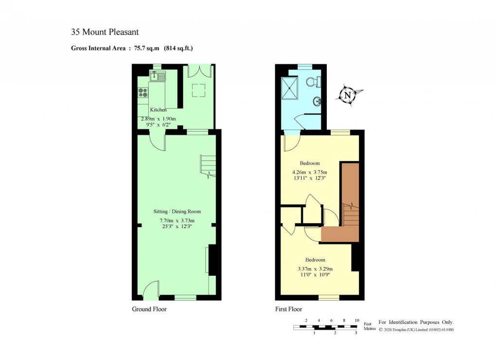 Floorplan for Mount Pleasant, Hildenborough, Tonbridge