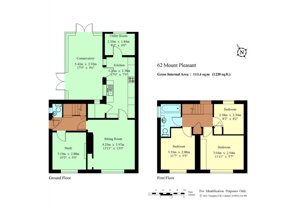 Floorplan for Mount Pleasant, Hildenborough
