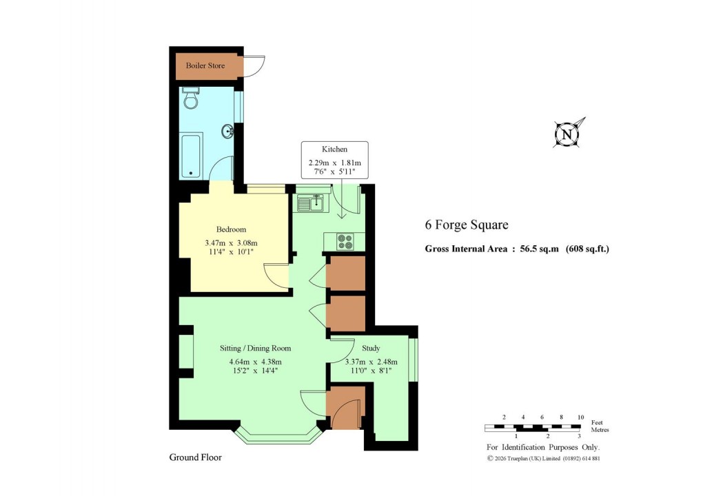 Floorplan for The Green, Leigh