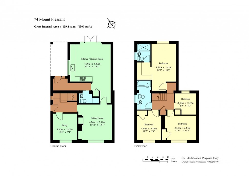 Floorplan for Mount Pleasant, Hildenborough