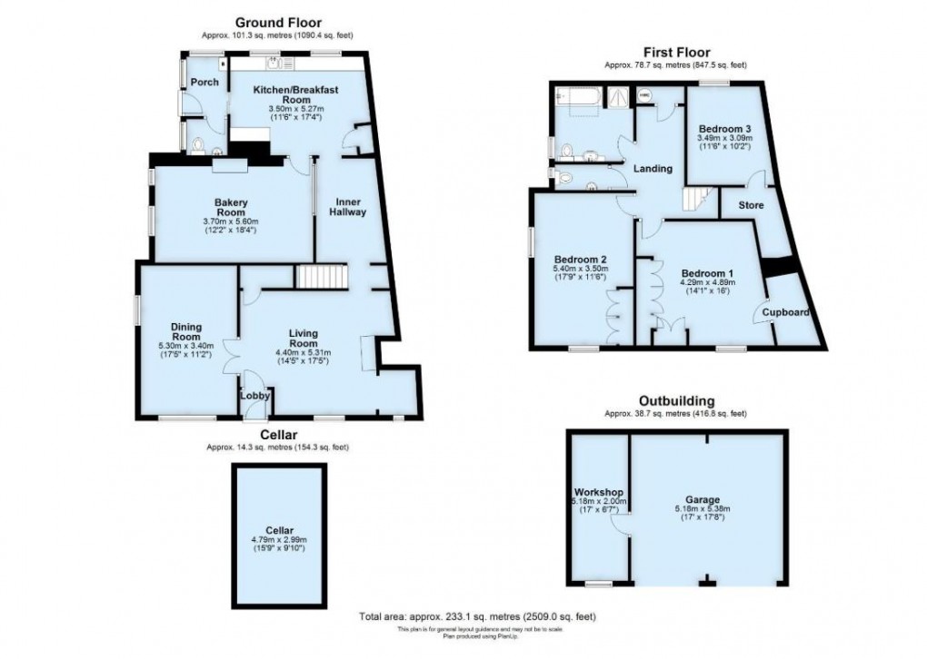Floorplan for High Street, Chipstead, Sevenoaks